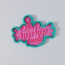 Load image into Gallery viewer, Hip Hip Hooray Cutter and Embosser