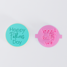 Load image into Gallery viewer, Happy Father's Day Embosser