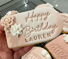 Load image into Gallery viewer, Thin Happy Birthday Embosser