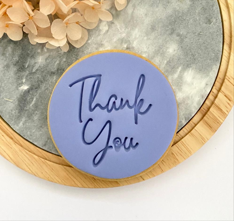Thank You Embosser Boss 'Em Cookies Cutters and Stamps