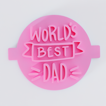 Load image into Gallery viewer, World's Best Dad, Worlds Best Husband Embossers