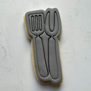 Grill Utensils Stamp and Cutter Set