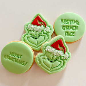 Grinch Face Cutter and Embosser