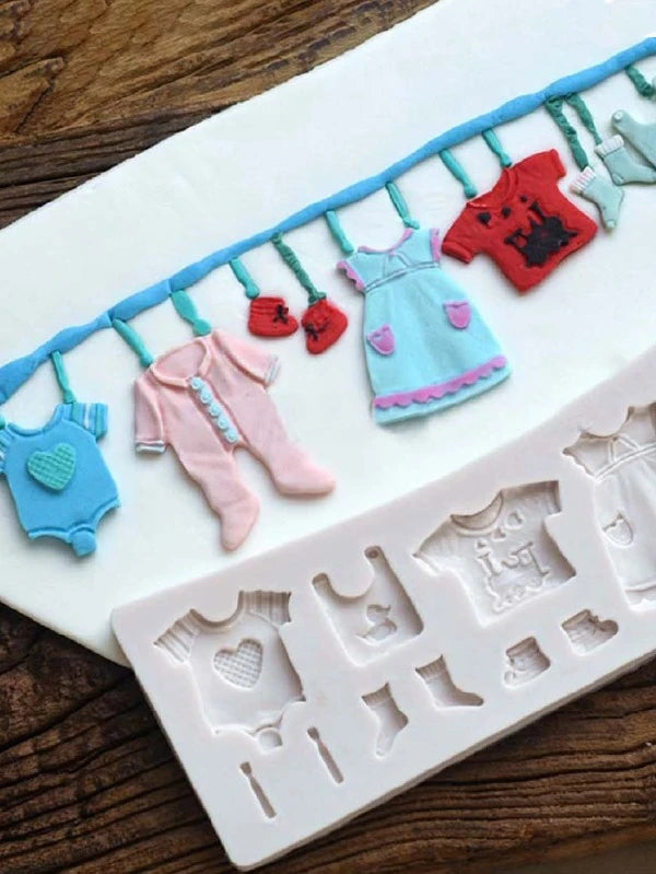 Baby Clothes Silicone Mould