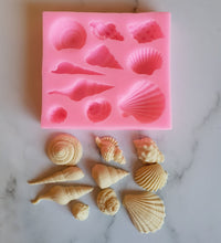 Load image into Gallery viewer, Shells Silicone Mould
