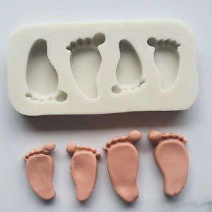 Baby Feet Silicone Mould