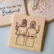 Load image into Gallery viewer, Bridal Party Cheers Raised Stamp
