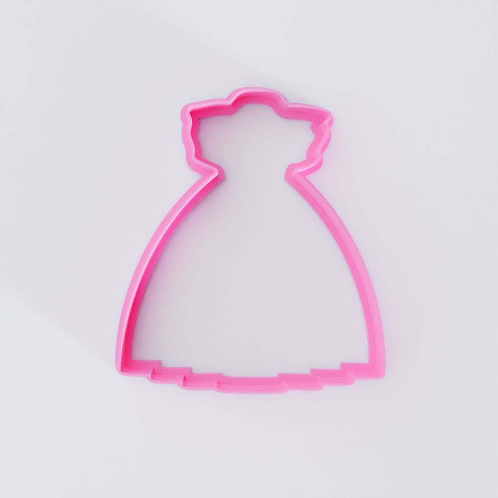 Puffed Sleeve Dress Cutter