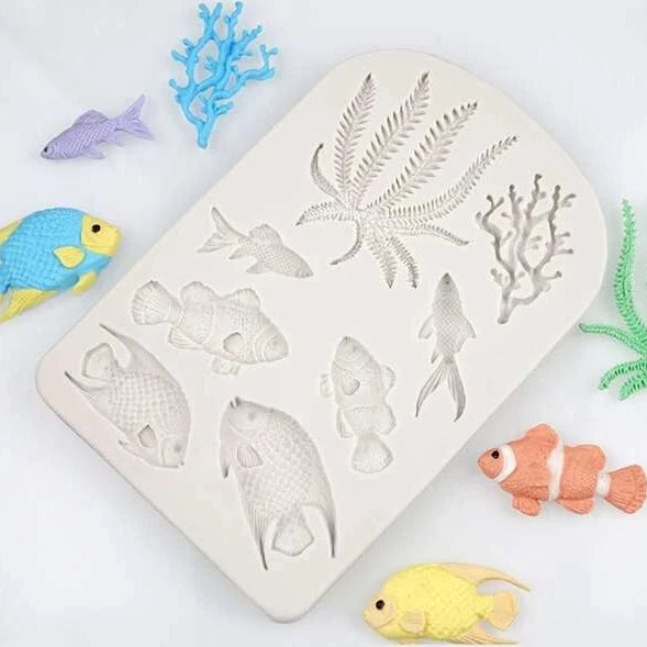 Ocean Fish Silicone Mould