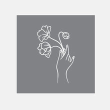 Load image into Gallery viewer, Peony picking Raised Stamp
