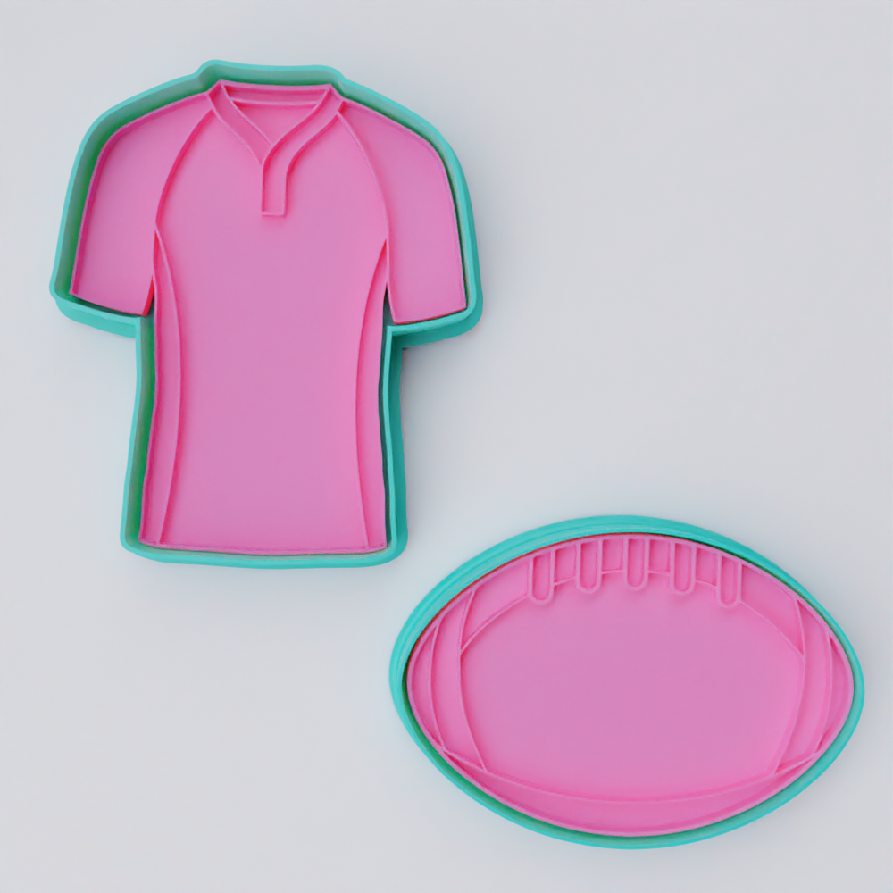 Rugby Ball and Jersey Set