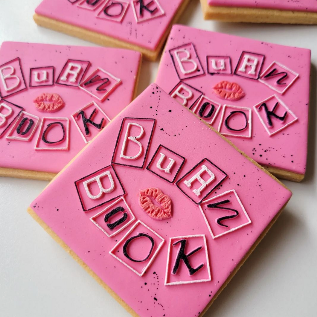 Burn Book Raised Stamp
