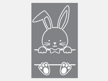 Load image into Gallery viewer, Easter Bunny with Bowtie Raised Stamp and Cutter
