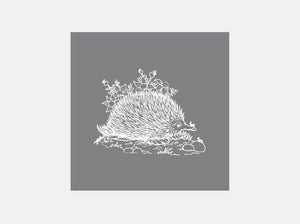 Echidna Raised Stamp