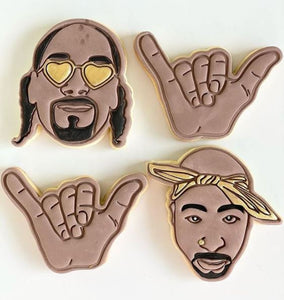 Tupac and Snoop Dog Cutters and Embossers