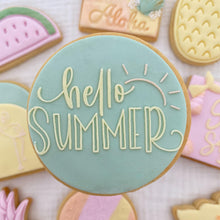 Load image into Gallery viewer, Hello Summer Raised Stamp
