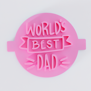 World's Best Dad, Worlds Best Husband Embossers